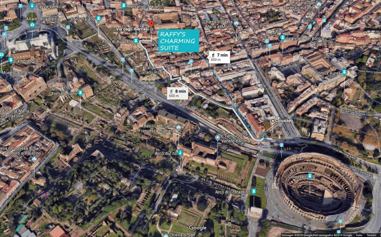 Roma Center Fori Imperiali Raffy'S Charming Suite ภายนอก รูปภาพ
